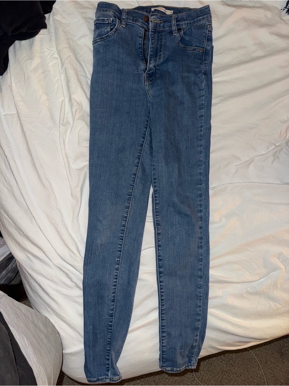 Signature by Levi Strauss Women's Dark Blue Skinny Jeans